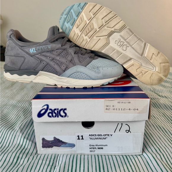 ASICS Gel-Lyte V “Aluminum” / Sz. 11 / VNDS - Picture 1 of 6